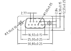 DB2-09公一體半金焊線4