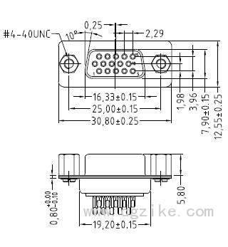 HDD-15FK半金前鉚實心螺母2