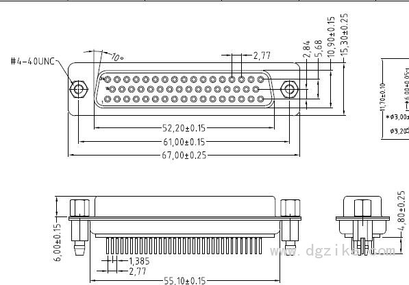 DP-50FB全金插板后鉚魚叉鎖螺絲3
