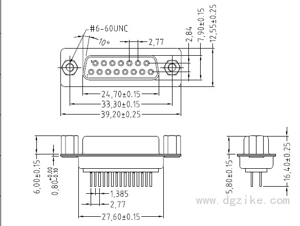 DP-15FK半金前鉚實心螺母5.84