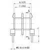 EE-10C 臥式(2+2PIN)雙槽