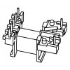 EE-13G 臥式(5+2PIN)加寬