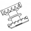 EP-13B-1 臥式(5+5PIN)雙槽