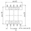 EFD-25 臥式(5+5PIN)海鷗腳