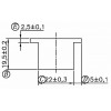 Y-005 T36磁環隔片