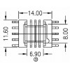 Y-S1302-3 EPC13臥式四槽 5+5海鷗腳