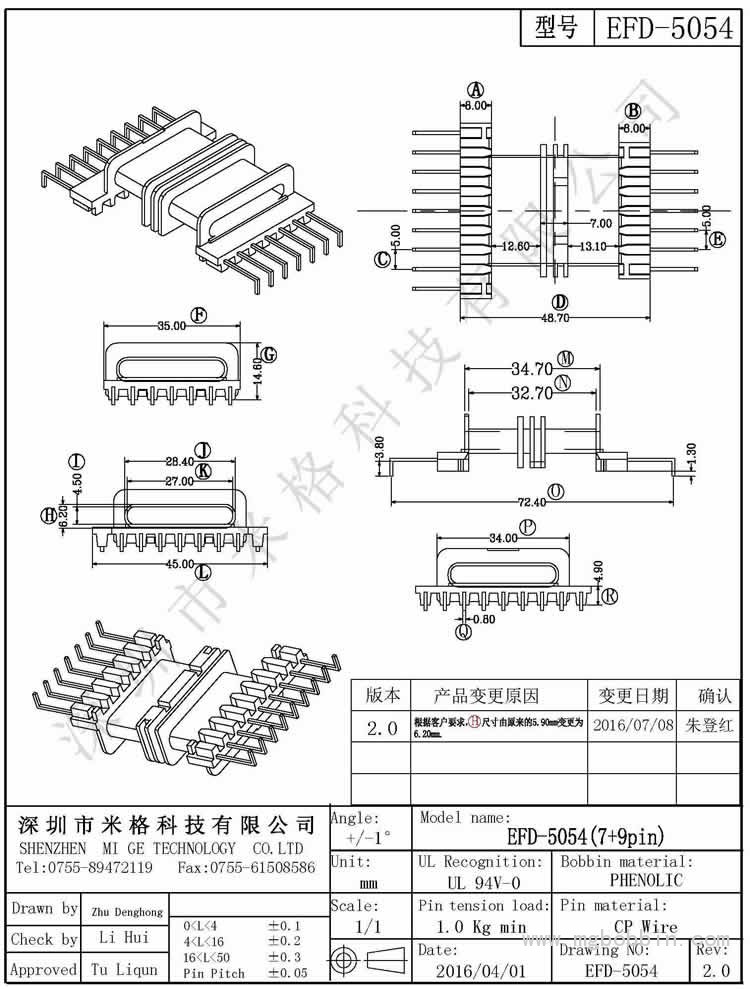 EFD-5054-Model