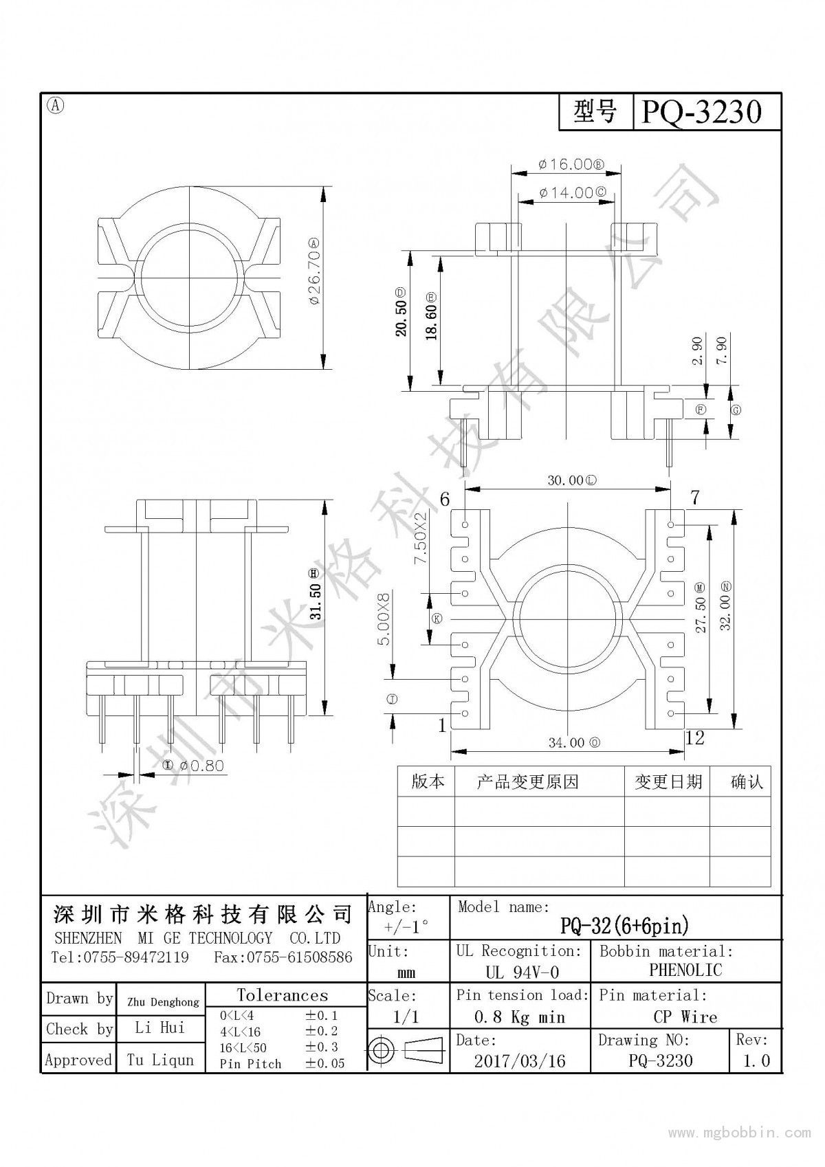 PQ-3230-Model