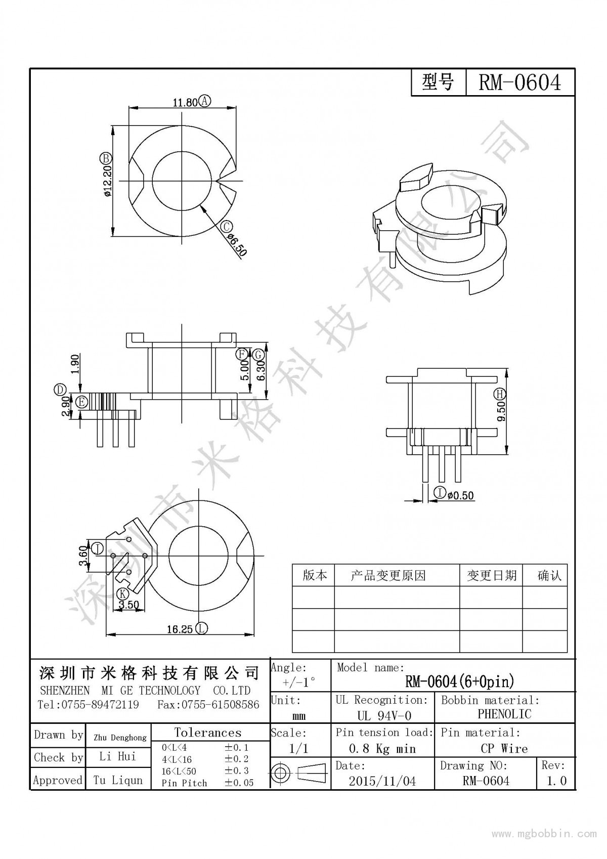 RM-0604-Model