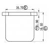 LK-B016-1/T32*20*10磁環隔板(NOPIN)