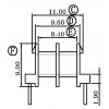LK-1201-1/EE-12臥式(2+2PIN)