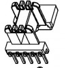 LK-1301/EE-13臥式(5+2PIN)