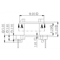 PQ2016-4/PQ20立式(6+8)PIN 配外殼