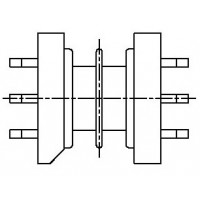 SMD EP0702/EP07臥式(3+3PIN)雙槽