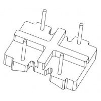 BASE-013/磁環底座立式2+2PIN