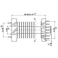 FX-S-1901-1/EEL-19SMD 臥式(8+4P)