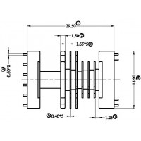 FX-S-1902/EEL-19SMD 臥式(6+1PIN)