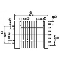 FX-S-2002/EFD-20SMD 臥式平槽(8+4P)