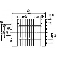 FX-S-2003/EFD-20SMD 臥式平槽(8+6P)