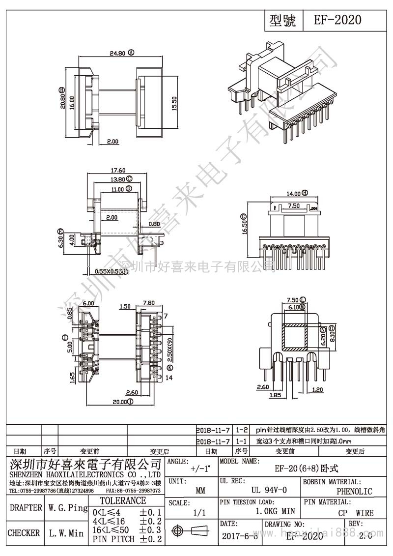 EF-2020 EF-20(6+8)臥式