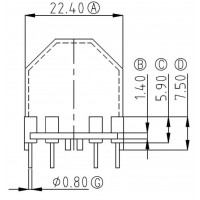 CASE-3009/CASE(4+4PIN)外殼