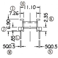 EPC-1301/EPC-13臥式(5+5PIN)