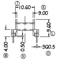 EPC-1701/EPC-17臥式(5+5PIN)有飛線槽