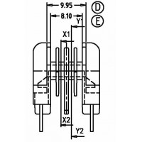 UU-1019/UU10臥式(2+2PIN)