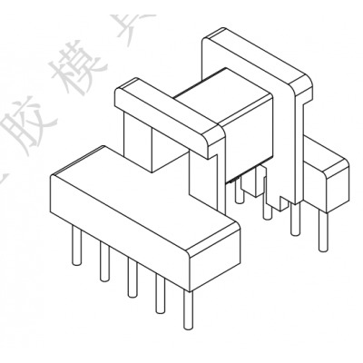 EE-1608-1  臥式5+5PIN