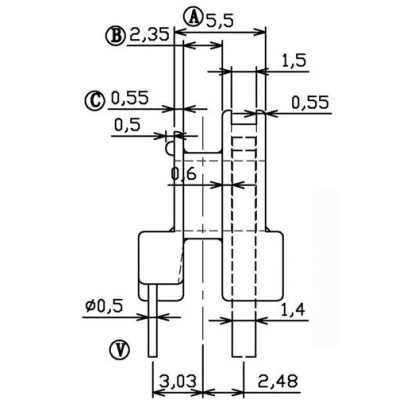HL-8010/EE-8.3*8*3.6臥式(2+2P)