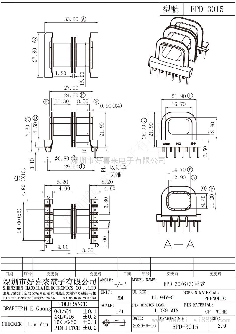 EPD3015/EPD30(6+6)臥式