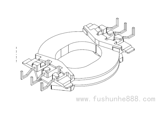PQ-5055  PQ50立式3+3 螃蟹腳