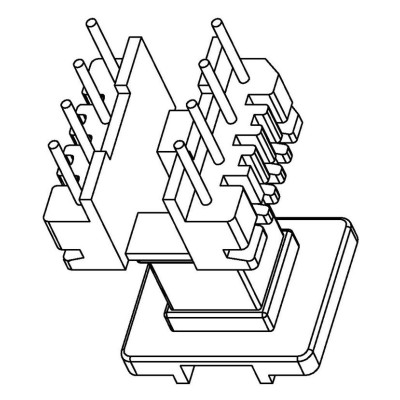 EEL-2004/EEL20臥式(4+4PIN)