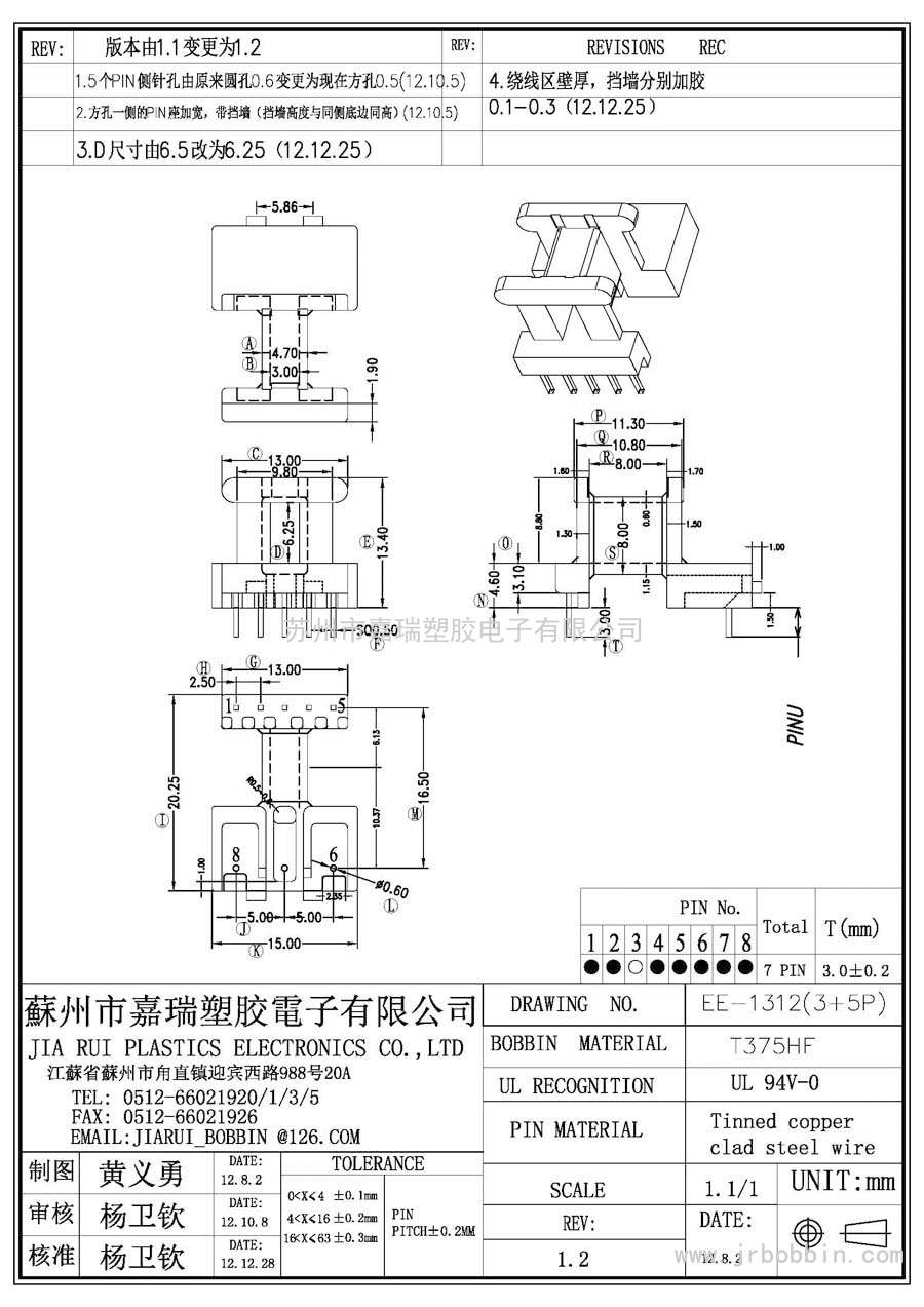 EE13(3+5)P臥式單槽/EE-1312