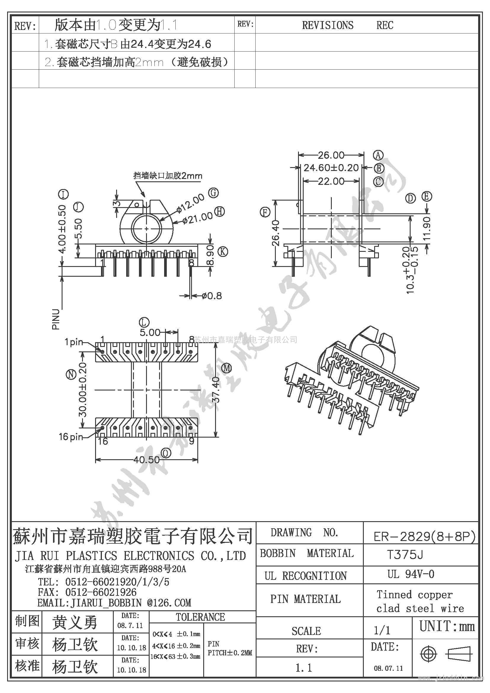 ER28（8+8)P臥式單槽ER-2829