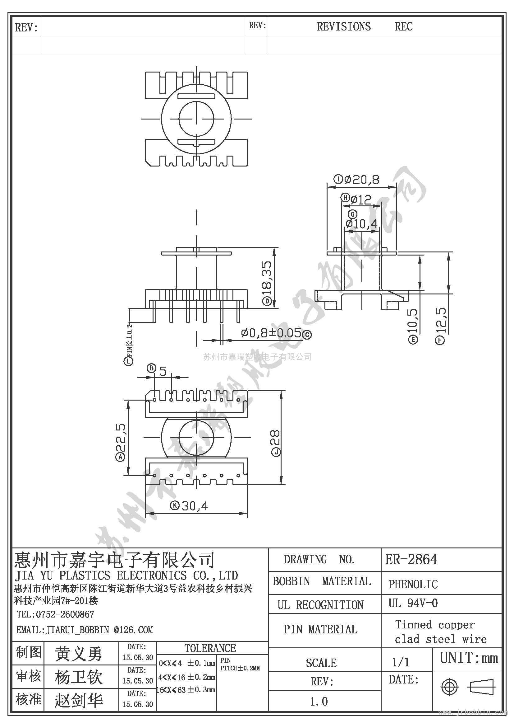 ER28（6+6)P立式單槽ER-2864