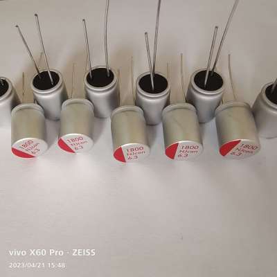 插件固態(tài)：1800UF/6.3v  10x12mm