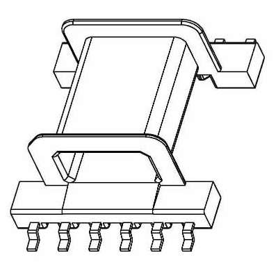 SSY-2502A/SMD EFD-25(6+6P)臥式單槽