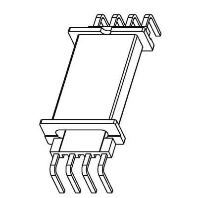 SSY-1802/SMD EFD-18(4+4P)臥式單槽