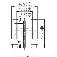 UU-1054/UU-10臥式(2+2PIN)
