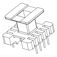 HXP-1924 EE19 安規(guī)立式4+4針