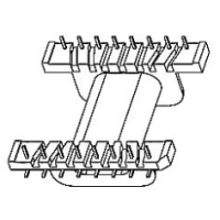 HXX- EFD40七字針臥式8+8針（配HXX-EFD40外殼）