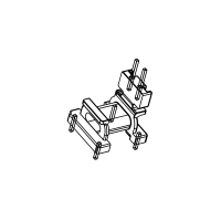 HX-EPC1326 EPC13直插臥式2+2+2針
