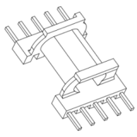 HXB-EPC1302-2 EPC13平行腳臥式5+5針