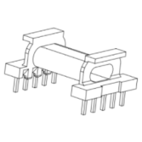 HXB-EPC1303 EPC13直插臥式5+5針