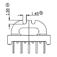 HXL-EPC17直插臥式5+5針