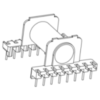 HXB-ER3538 EC35 ER35 七字針L腳臥式8+8針