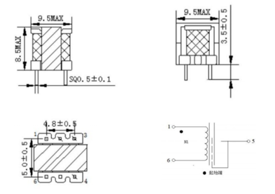 EE7.5骨架
