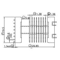 SL-EEL-1914-1/EEL-19臥式(7+2)PIN