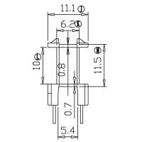 SL-1609B/EF-16立式(3+3)PIN